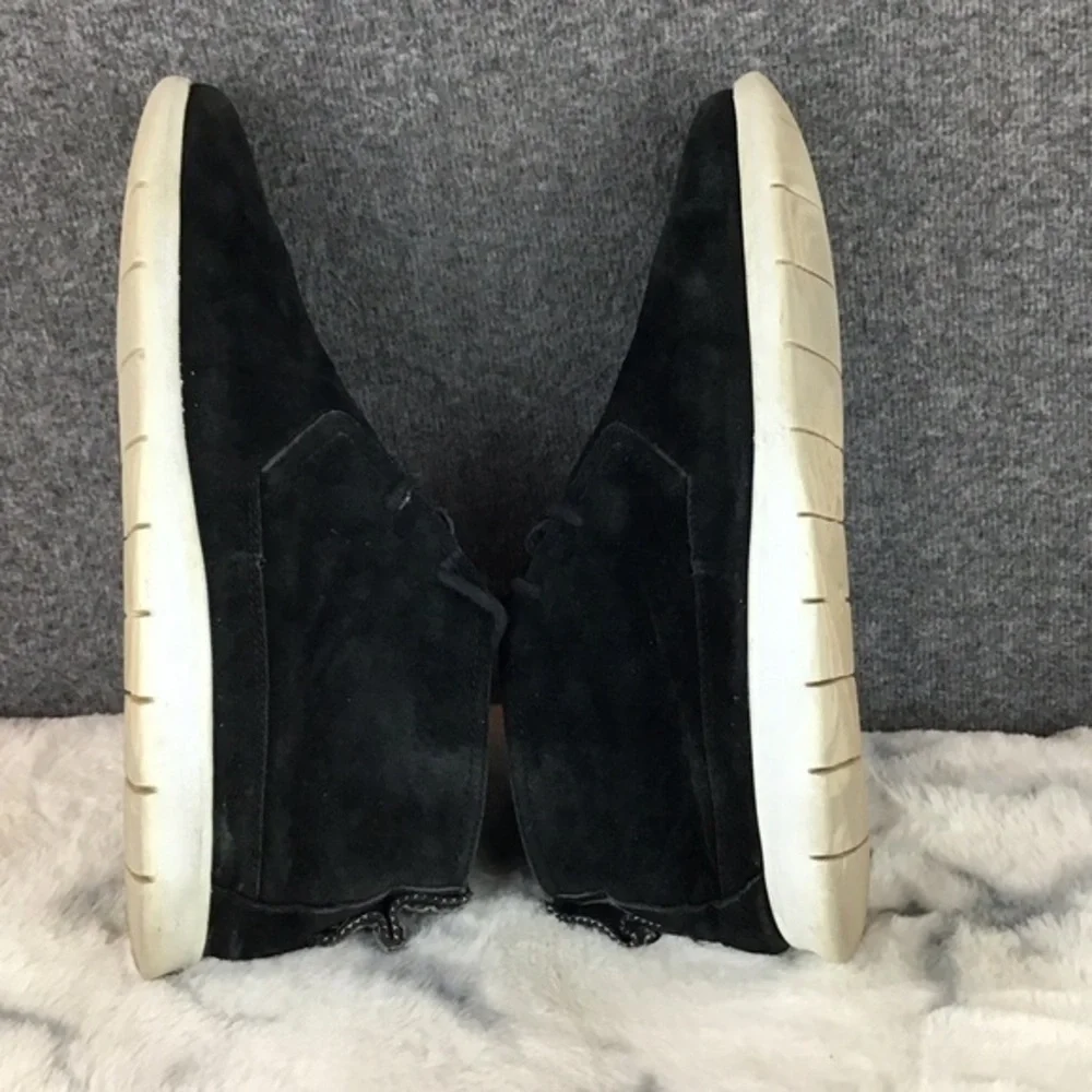 UGG Dustin‎ Suede Leather Lace-Up Black Men's  Chukka Boots Size 10